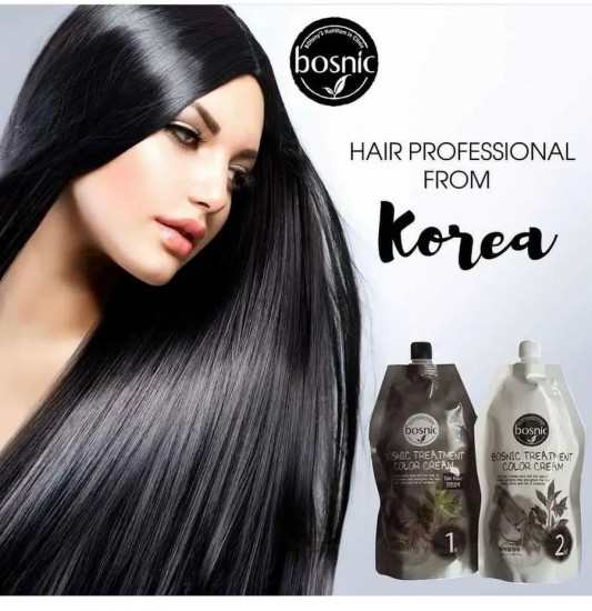 Краска для волос «Treatment color», оттенок Cream Black
