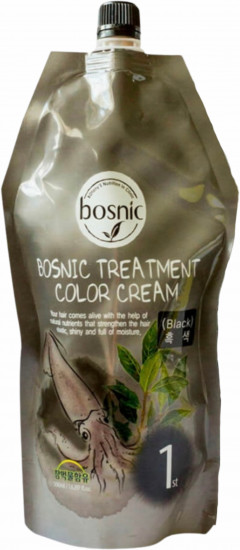 Краска для волос «Treatment color», оттенок Cream Black