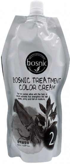 Краска для волос «Treatment color», оттенок Cream Black