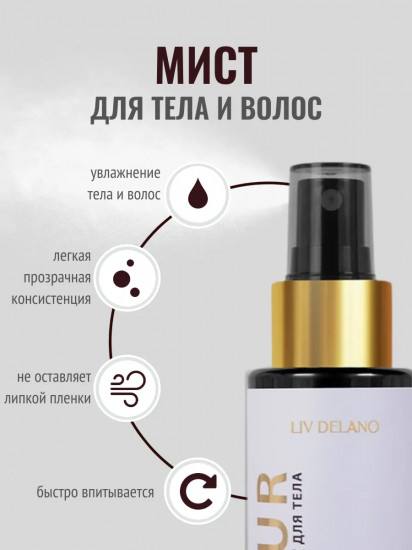 Мист для тела парфюмированный «By L’amour»