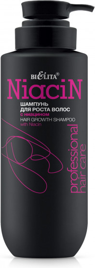 Шампунь для роста волос с ниацином «Niacin»