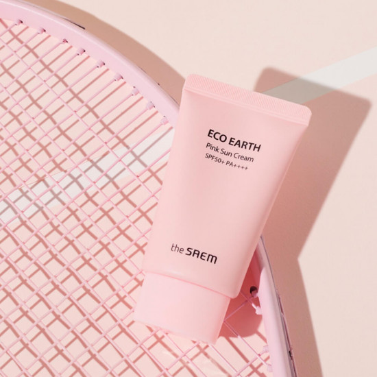 Солнцезащитный крем для проблемной кожи «Pink Sun Cream» SPF50+ PA++++