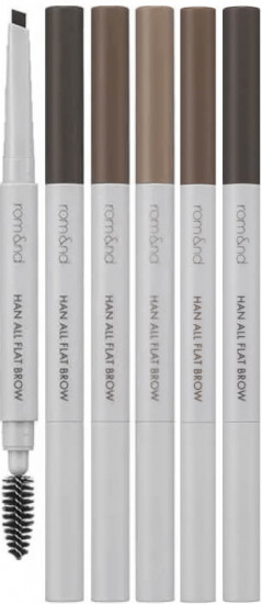 Карандаш для бровей «Han All Flat Brow», оттенок C1 Classic Gray