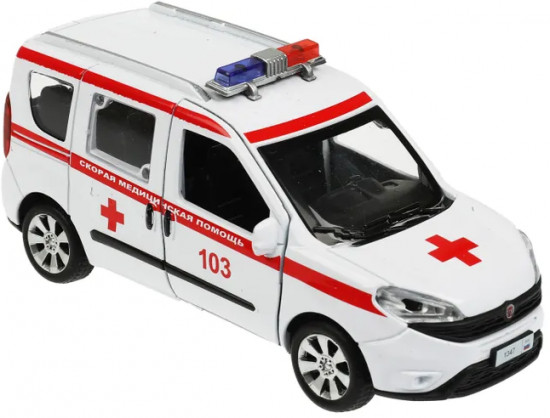 Машина инерционная «Fiat Doblo. Скорая помощь»