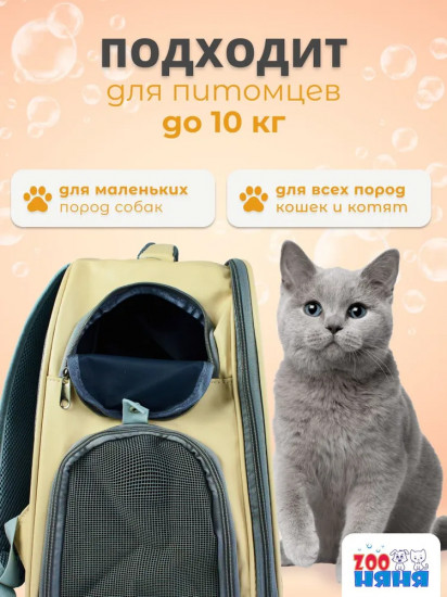 Сумка-переноска для кошек