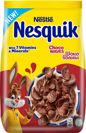 Завтрак готовый с витаминами и минеральными веществами «Choco waves»