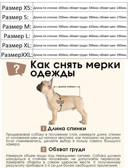 Костюм-дождевик для собак «Полет»