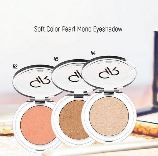 Тени для век жемчужные «Soft Color Mono Eyeshadow Pearl», оттенок 62