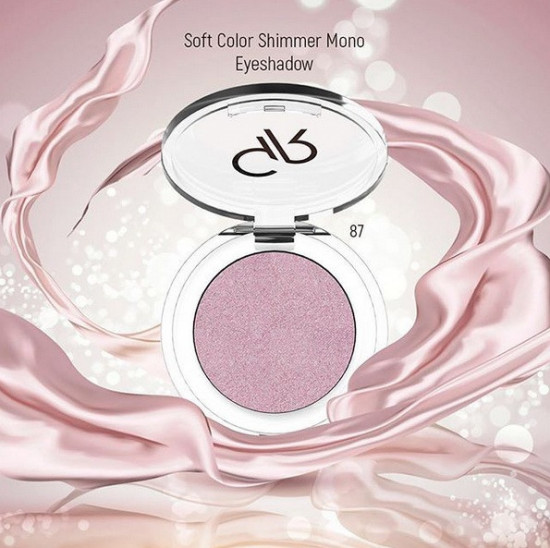 Тени для век шиммерные «Soft Color Mono Eyeshadow Shimmer», оттенок 86