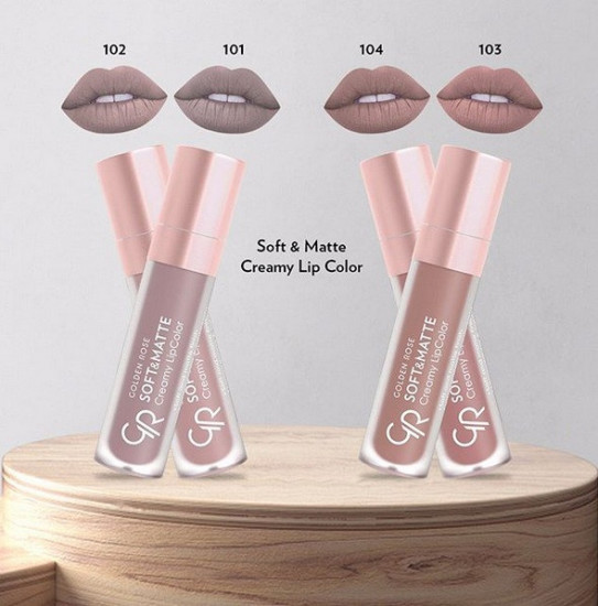 Помада для губ жидкая «Soft & Matte Creamy Lipcolor», тон 108