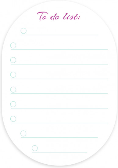 Блок самоклеящийся бумажный «To do list»