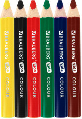 Карандаши цветные толстые для малышей - Фото 3