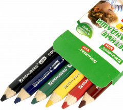 Карандаши цветные толстые для малышей - Фото 4