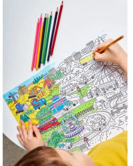 Раскраска для детей «Город» - Фото 6