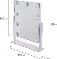 Зеркало для макияжа с подсветкой - Фото 11