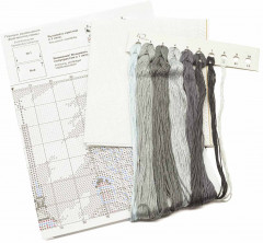 Набор для вышивания «Петропавловский собор, Санкт-Петербург» - Фото 2