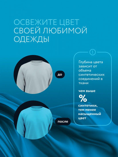 Краситель для ткани, голубой