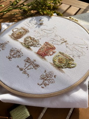 Набор для вышивания «Ценители чая» - Фото 4