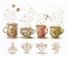 Набор для вышивания «Ценители чая» - Фото 5