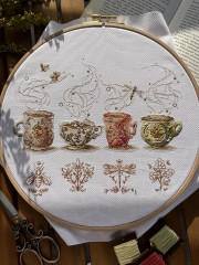 Набор для вышивания «Ценители чая» - Фото 1