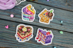 Набор для вышивания на фетре «Десерты» - Фото 3