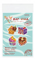 Набор для вышивания на фетре «Десерты» - Фото 5