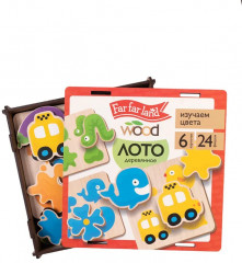 Лото развивающее деревянное «Изучаем цвета» - Фото 7