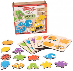 Лото развивающее деревянное «Изучаем цвета» - Фото 8