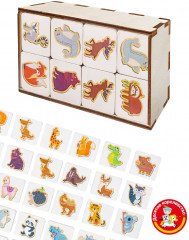 Лото деревянное «Животные» - Фото 6