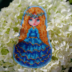 Набор для вышивания бисером «Принцесса Эльза» - Фото 2