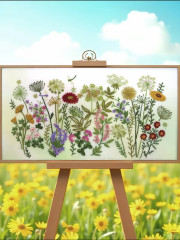 Набор для вышивания «Разнотравье» - Фото 1