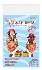 Набор для вышивания на пластиковой канве «Маленькая разбойница» - Фото 7