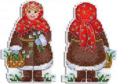 Набор для вышивания на пластиковой канве «Таня» - Фото 2