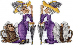 Набор для вышивания на пластиковой канве «Бастинда» - Фото 2