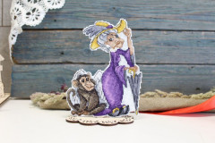 Набор для вышивания на пластиковой канве «Бастинда» - Фото 3