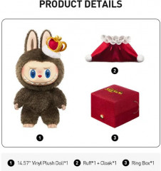 Игрушка плюшевая коллекционная «Labubu» - Фото 4