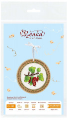 Набор для вышивания на деревянной основе «Дачные ягоды. Смородина» - Фото 5