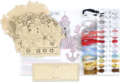 Набор для вышивания на деревянной основе «Морские сокровища» - Фото 3