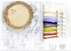 Набор для вышивания на деревянной основе «Болотный дом» - Фото 4