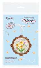 Набор для вышивания на деревянной основе «Весенние цветы» - Фото 4