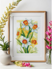 Набор для вышивания «Сияние весны. Нарциссы» - Фото 4