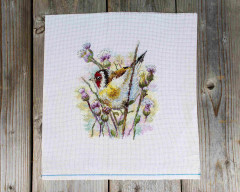 Набор для вышивания «Притаившийся щегол» - Фото 3