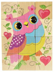 Пазлы деревянные «Совушка» - Фото 2