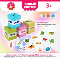 Игра настольная «Мой, моя, мое, мои» - Фото 6