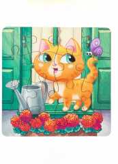 Набор пазлов для малышей деревянных - Фото 15