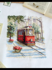 Набор для вышивания «Старый трамвайчик» - Фото 1