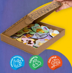 Набор пазлов «Мои первые пазлы. Мама и малыш» - Фото 6