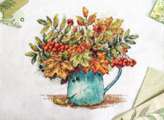 Набор для вышивания «Алые гроздья рябины» - Фото 3