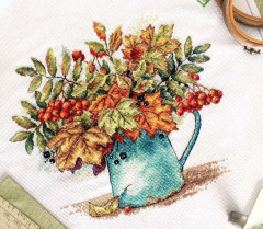 Набор для вышивания «Алые гроздья рябины» - Фото 4