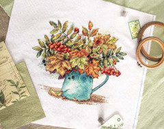 Набор для вышивания «Алые гроздья рябины» - Фото 5